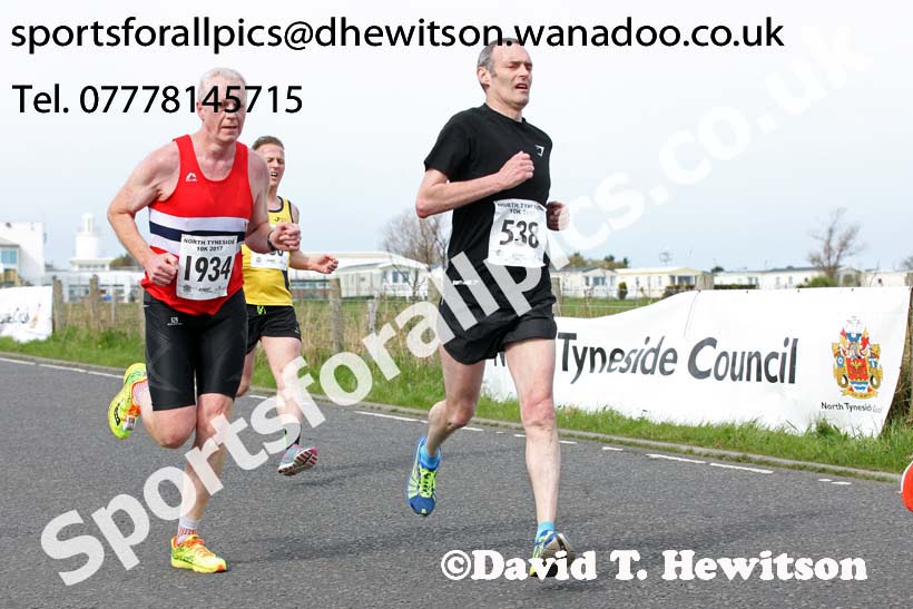 North Tyneside 10k Road Race, Whitley Bay. Photo: David T. Hewitson/Sports for All Pics